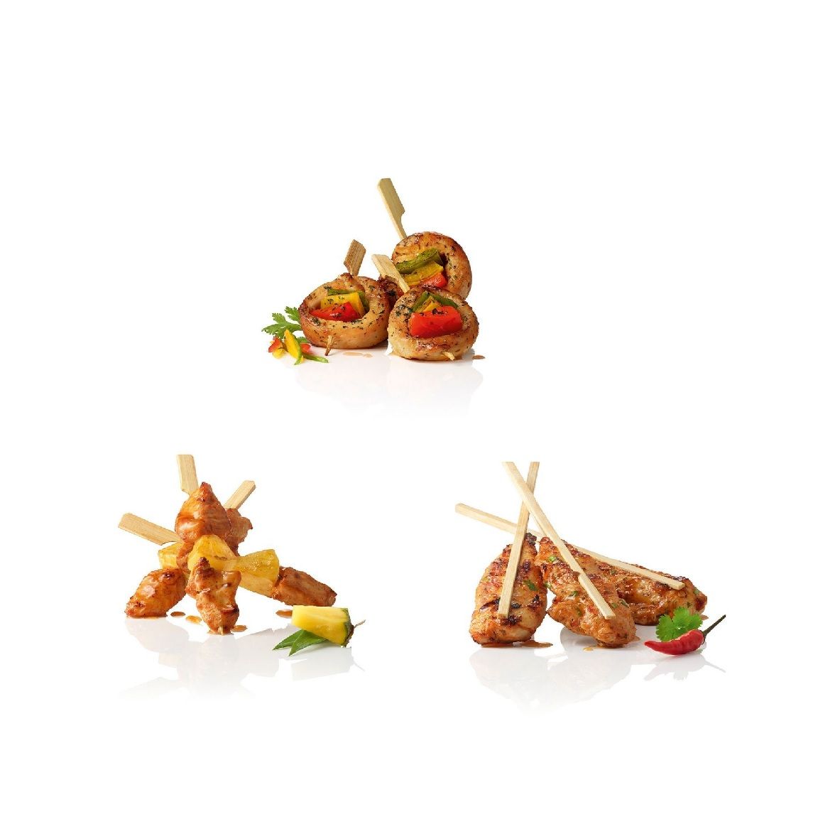 Hähnchenspieß Continental von Meeting-Snackservice Ihrem Münchner-Fingerfood-Catering