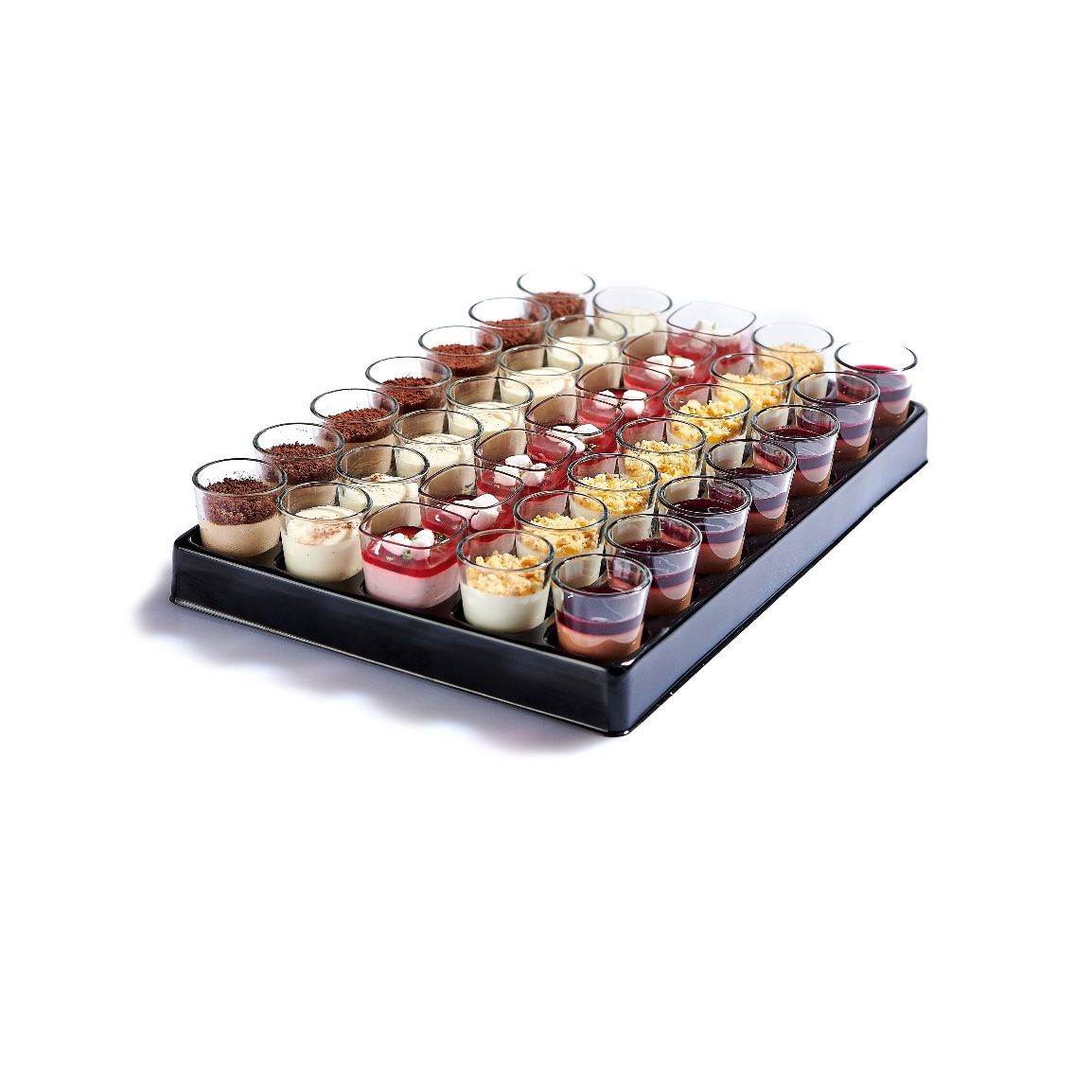 Dessert im Glas von Meeting-Snackservice Ihrem Münchner-Fingerfood-Catering