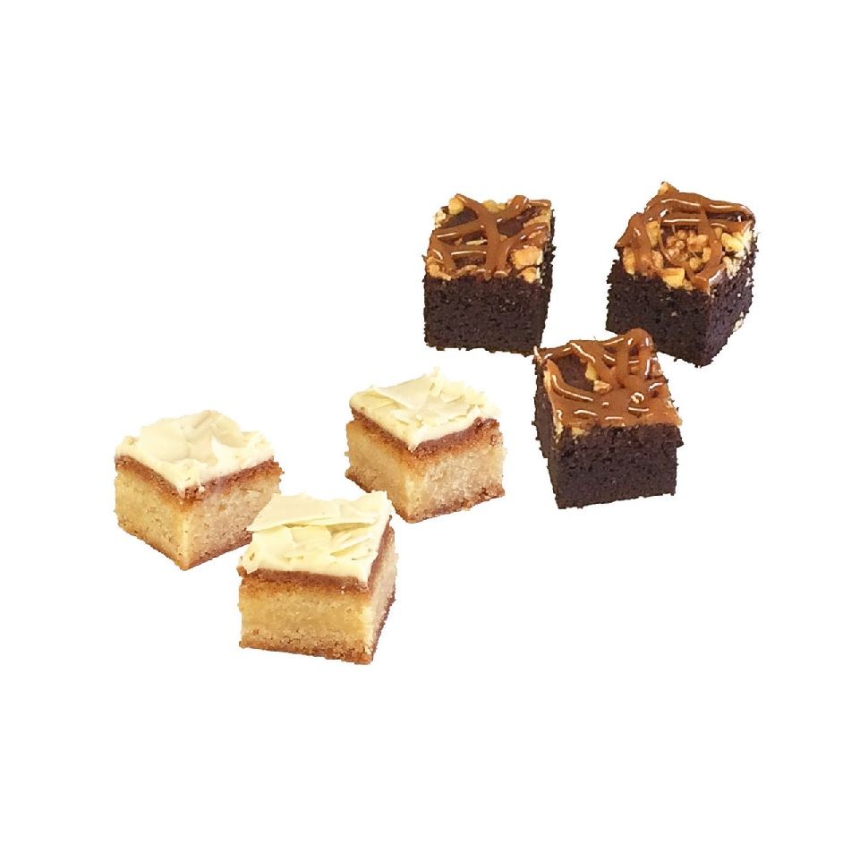 Brownie und Blondie von Meeting-Snackservice Ihrem Münchner-Fingerfood-Catering