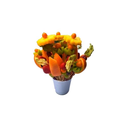blumiger Obststrauß von Meeting-Snackservice Ihrem Münchner-Fingerfood-Catering