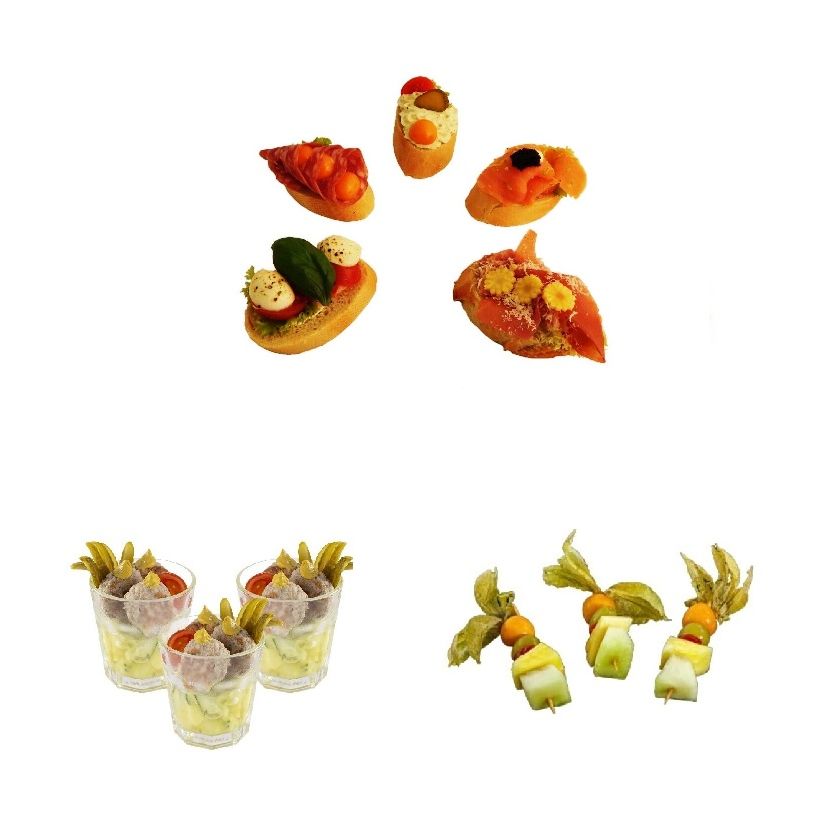 kreativ Fingerfood Paket von Meeting-Snackservice Ihrem Münchner-Fingerfood-Catering