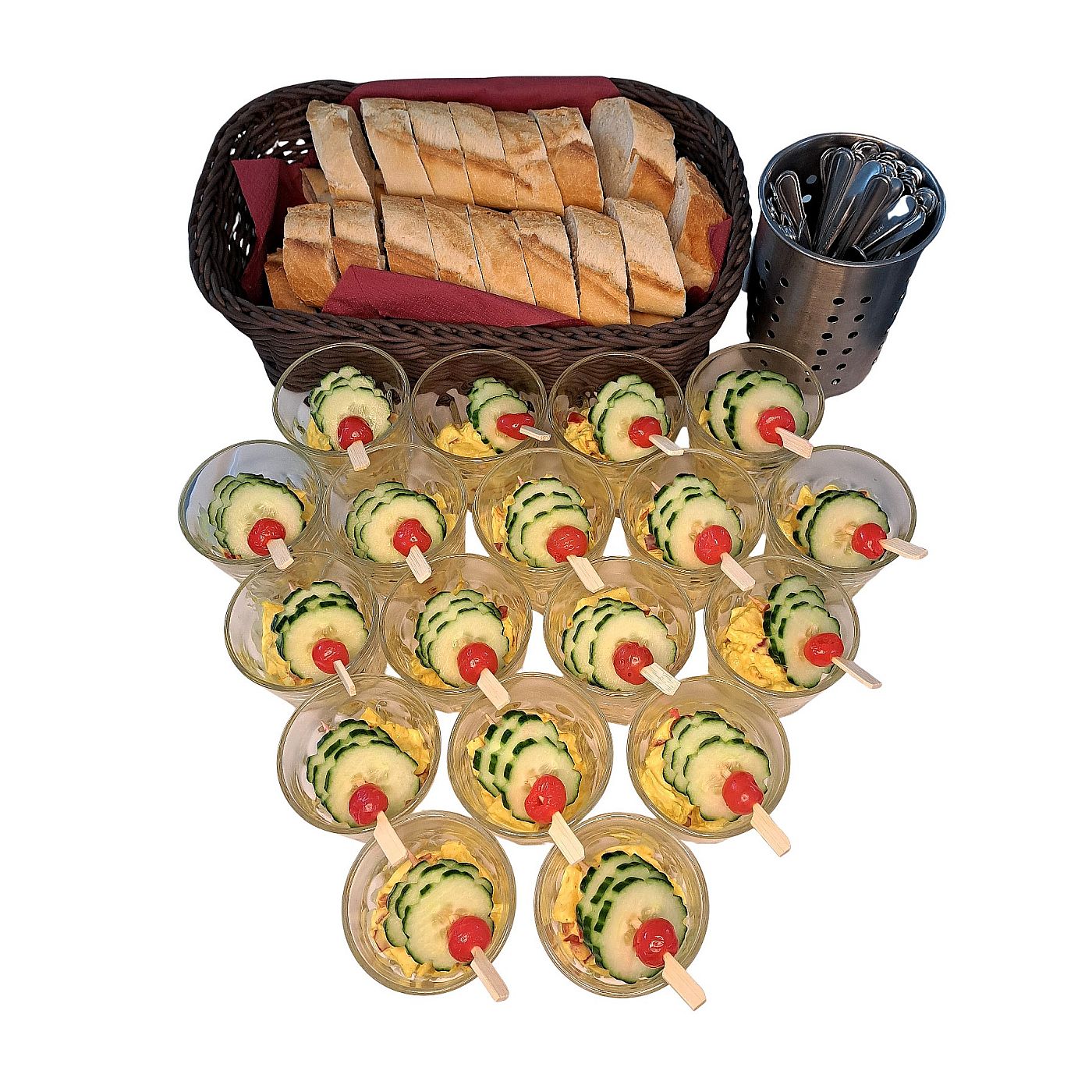 Exotischer Hähnchensalat mit Curry, Ananas und Mango